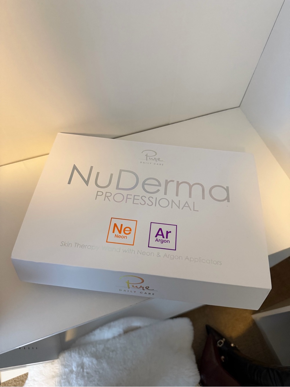Pure Daily Care NuDerma Professional Skin Therapy Wand Complete Set